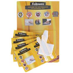 Fellowes Mouse and Kyeboard Cleaning Kit - Cleaning Wipe