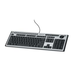 Fellowes Slimline Anti-Microbial Multimedia Keyboard - USB