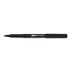 Faber Castell/Sanford Ink Company Felt Tip Pen, 0.85mm Bold Lines, Black Ink (SAN38011)