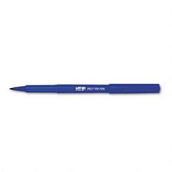 Faber Castell/Sanford Ink Company Felt Tip Pen, 0.85mm Bold Lines, Blue Ink (SAN38013)