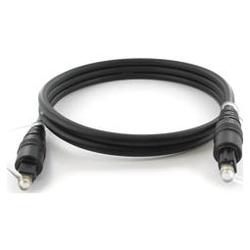 Abacus24-7 Fiber Optic Audio Toslink 5.0mm Cable - 6 ft