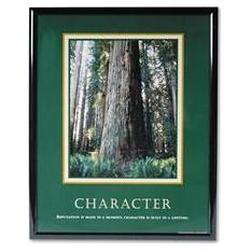 Advantus Corporation Framed Character Motivational Print, 24w x 30h, Black Frame (AVT78030)