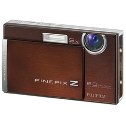 FUJI PHOTO FILM USA INC FujiFilm FinePix Z100fd 8 Megapixel, 2.7 LCD, ISO 1600, 5x Optical Zoom Digital Camera - Cappuccino Brown
