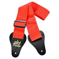 GHS Strings A8-RED Nylon Web Guitar Strap