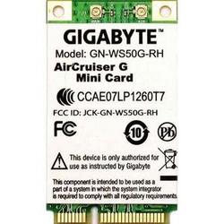 GIGA-BYTE AirCruiser GN-WS50G 802.11b/g Wireless Mini PCI Card - Mini PCI Express - 54Mbps