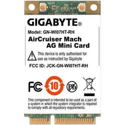 GIGA-BYTE GN-WI07HT-RH Dual-Band Wireless PCI-Express Adapter - Mini PCI Express - 108Mbps