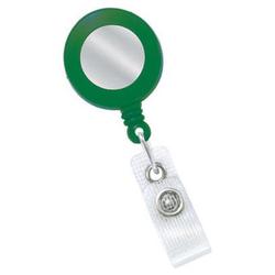 BRADY PEOPLE ID - CIPI GREEN 1-1/4IN (32MM) PLASTIC CLIP-ON B (2120-3104)