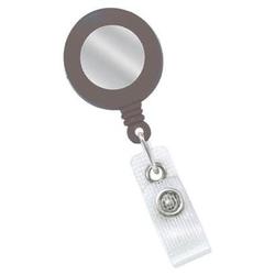 BRADY PEOPLE ID - CIPI GREY 1-1/4IN (32MM) PLASTIC CLIP-ON BA (2120-3120)