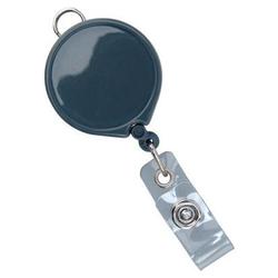 BRADY PEOPLE ID - CIPI GREY 30MM BILLBOARD LOGOREEL BADGE REEL