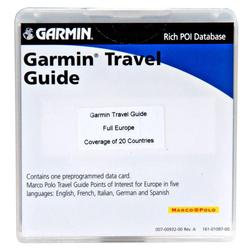 Garmin All Europe Travel Guide