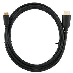 Eforcity Gold Plated HDMI to HDMI Mini cable, 2 M / 6.56 FT by Eforcity