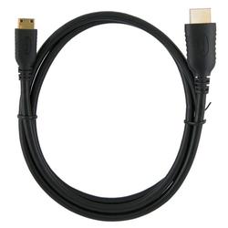 Eforcity Gold Plated HDMI to HDMI type C Mini cable, 1 M / 3.28 FT by Eforcity