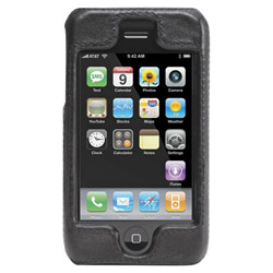 GRIFFIN TECHNOLOGY Griffin Elan Form for iPhone - Leather, Polycarbonate - Black
