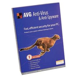 AVG BOX Grisoft AVG Anti-Virus & Anti-Spyware - License - 1 License - 2Year - PC