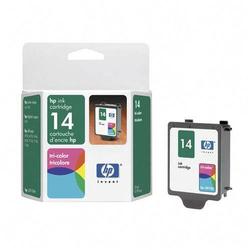 HEWLETT PACKARD HP No. 14 Tri-color Ink Cartridge - Yellow, Cyan, Magenta