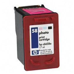 Hewlett Packard Pcdo HP No. 58 Color Ink Cartridge - Black, Light Cyan, Light Magenta