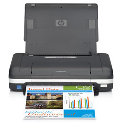 HEWLETT PACKARD - DESK JETS HP Officejet H470wbt Mobile Printer