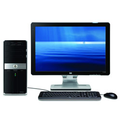 HP Pavilion M9180F Desktop Computer 2.66 GHz Intel Core 2 Quad Processor Q6700 CPU 4 GB (4x1 GB) RAM 1 TB (2x500 GB) SATA Hard Drive HD DVD ROM and Lig