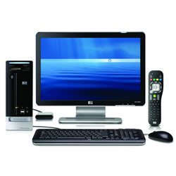 HP Pavilion S3300F Desktop Computer 2.6 GHz AMD Athlon 64 X2 Dual-Core Processor 5000+ CPU 2 GB (2x1 GB) RAM 500 GB SATA 7200 rpm Hard Drive LightScrib