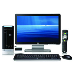 HP Pavilion S3330F Desktop Computer AMD Athlon 64 X2 Dual-Core 2.80GHz / 2GB RAM / 500GB Hard Drive / Blu-ray/HD DVD/DVD R/RW Drive / Geforce 8500 GT / TV tuner