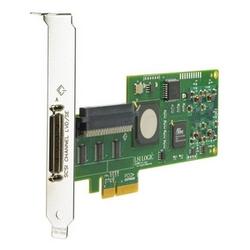 HEWLETT PACKARD HP SC11Xe Single Channel Ultra 320 SCSI Controller - PCI Express x4 - Up to 320MBps - 1 x 68-pin VHDCI (mini-Centronics) Ultra320 SCSI - SCSI External, 1 x 68