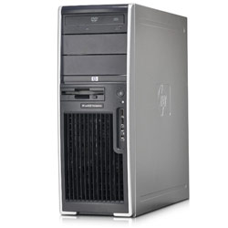 HEWLETT PACKARD HP xw4550 Workstation - 1 x AMD Opteron 1220 2.8GHz - 4GB DDR2 SDRAM - 1 x 250GB - DVD-Writer (DVD-RAM/ R/ RW) - Gigabit Ethernet - Windows Vista Business - Con (RB468UT#ABA)