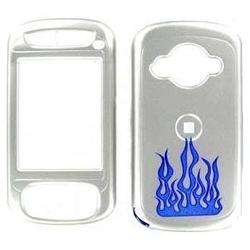 Wireless Emporium, Inc. HTC Cingular 8525 Laser Blue Snap-On Protector Case Faceplate