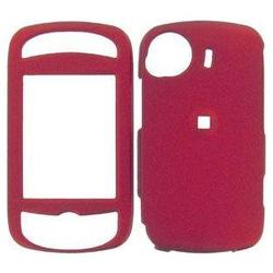 Wireless Emporium, Inc. HTC Mogul XV6800/PPC680/P4000 Snap-On Rubberized Protector Case w/Clip (Red)