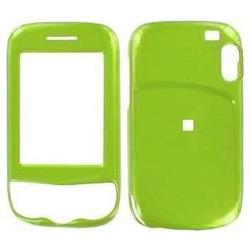 Wireless Emporium, Inc. HTC Wing P4350 Lime Green Snap-On Protector Case Faceplate w/Clip