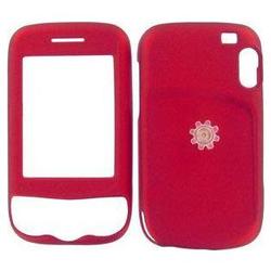 Wireless Emporium, Inc. HTC Wing P4350 Snap-On Rubberized Protector Case w/Clip (Red)