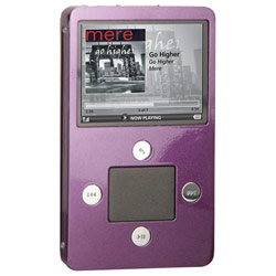 Haier America Tradin Haier H1B004PU ibiza Rhapsody 4GB Digital Multimedia Device - Audio Player, Video Player, Photo Viewer, FM Tuner - 2.5 Color LCD - Purple Sunset