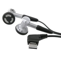 Eforcity Handsfree In Ear Stereo Headset w/ Switch for Samsung T809 Headset w/ On-off Switch, Silver by Eforc