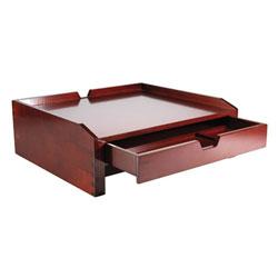 Ruxxac/Faultless Starch Harmony™ Wood Monitor Stand, 13 1/2w x 12d, Mahogany (ROL82449)