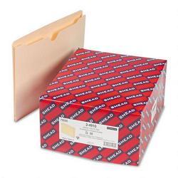 Smead Manufacturing Co. Heavyweight Manila File Jackets, Double Ply Tab, 1 Expansion, Letter, 50/Box (SMD75520)