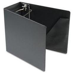 Cardinal Brands Inc. Heavyweight Vinyl Slant D® Binder with Label Holder & Finger Hole, 5 Cap., Black (CRD11922)