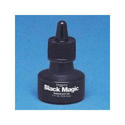 Faber Castell/Sanford Ink Company Higgins Black Magic Waterproof Drawing Ink, Black, 1 oz. Bottle (SAN44011)