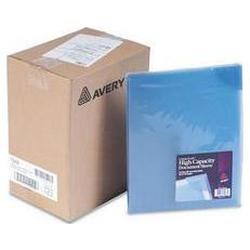 Avery-Dennison High Capacity Corner Lock™ Poly Document Sleeves, Letter Size, Blue, 24/Box (AVE72288)