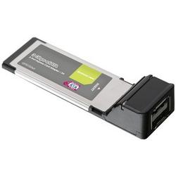 IOGEAR eSATA 3Gbps 2-port ExpressCard/34 (GPS702E3W6)