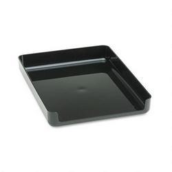 RubberMaid Im ge® Series Front Load Stacking Desk Tray, Letter Size, Black (RUB15701)