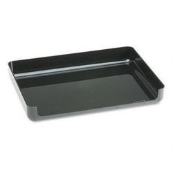 RubberMaid Im ge® Series Side Load Stacking Desk Tray, Letter Size, Black (RUB15071)
