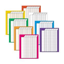 Trend Enterprises Incentive Chart,Vertical,22 x28 ,50 Rows/30 Columns,8/Pack,Ast (TEIT73901)