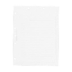 Tabbies Indexed Divider Sheet, 100 Tabs, White (TAB53018)
