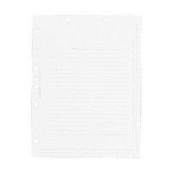 Tabbies Indexed Divider Sheet, 100 Tabs, White (TAB53018)