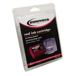 INNOVERA Ink Cartridge for Pitney Bowes Personal Post Office™ E700/E707 Postal Meter, Red (IVR1769)