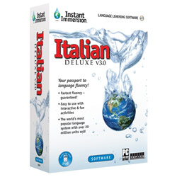 Topics Entertainment Instant Immersion Italian Deluxe v3.0