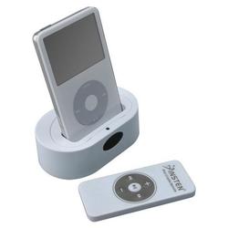 Eforcity Insten - White Cradle v3.0 w/ Remote and Dock Plates for Apple iPod 40GB, 60GB, iPod nano (Gen 1 & 2