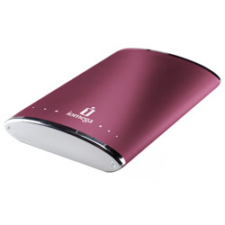 IOMEGA Iomega 250GB eGo USB 2.0 Portable Hard Drive - Flamingo Pink