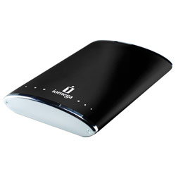 IOMEGA Iomega 250GB eGo USB 2.0 & FireWire 400 Portable Hard Drive - Jet Black (34158)