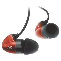 Jvc JVC HA-FX300R Bi-Metal Structure Headphone - - Stereo - Red