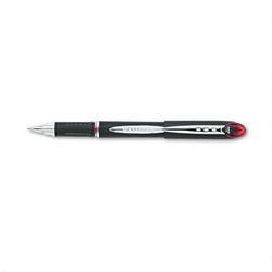Faber Castell/Sanford Ink Company Jetstream Ballpoint Pen, Windowed Grip, 1.0mm, Bold, Refillable, Red Ink (SAN33923)